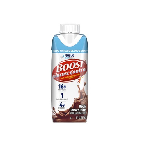 [43900116426] Boost Glucose Control Nutritional Supplement, Rich Chocolate