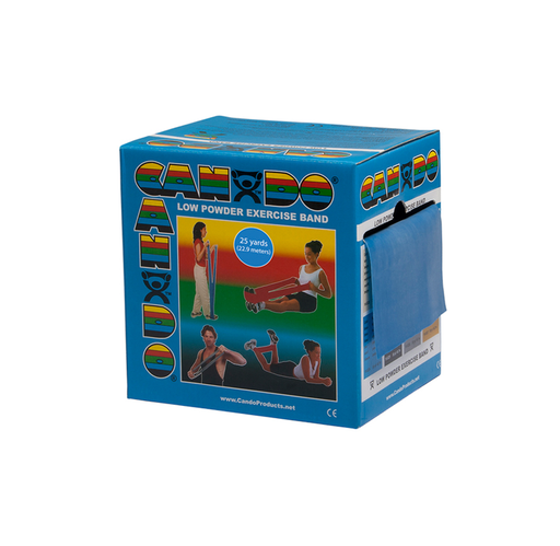 [10-5274] CanDo Exercise Band, Blue, 25yd, Heavy Resistance