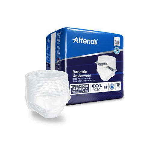 [AU60] Attends Adult Absorbent Underwear, XXXL 