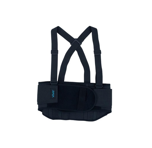 [SUP3021BLKM] Vive Health Back Brace, M