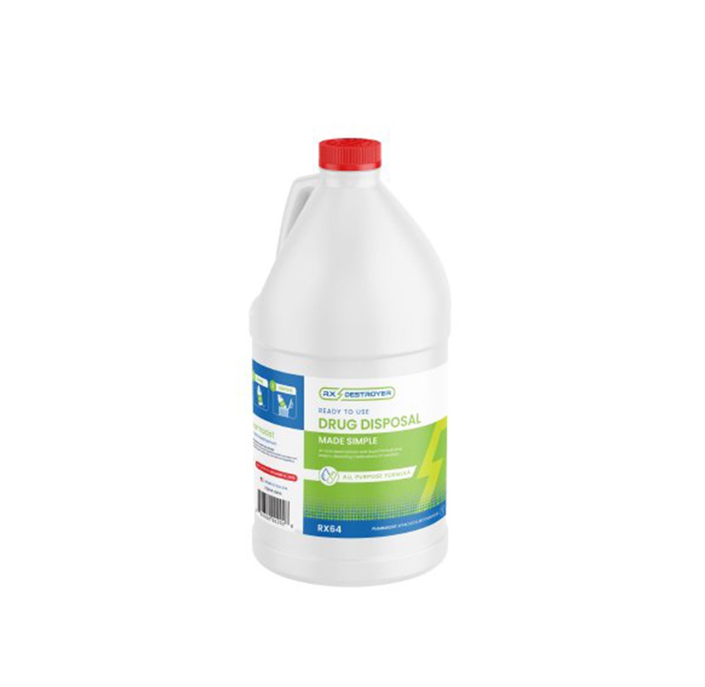 Rx Destroyer Drug Disposal System, 64oz