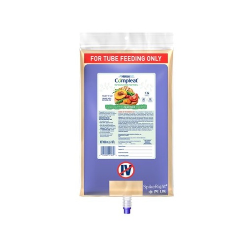 [14180100] Compleat Original 1.0 Tube Feeding Formula 1000mL/33.8oz RTH