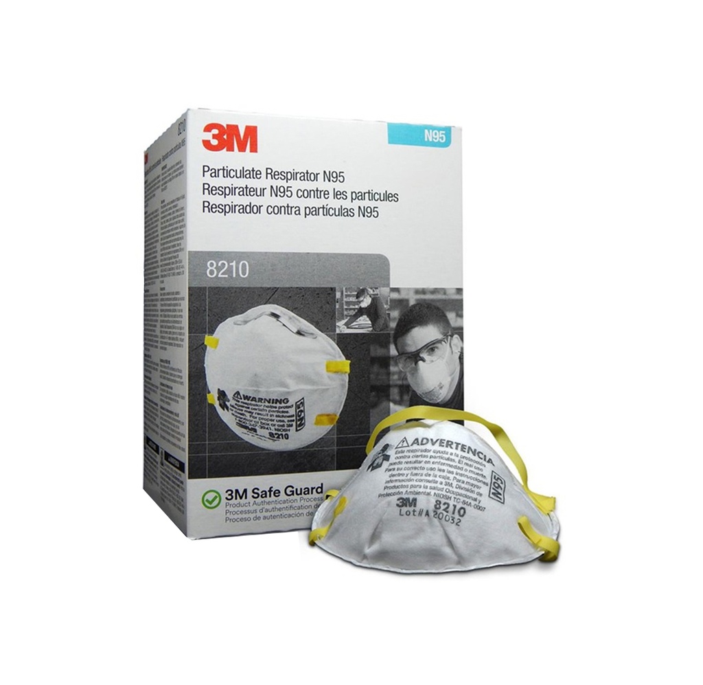 3M 8210 N95 Mask 