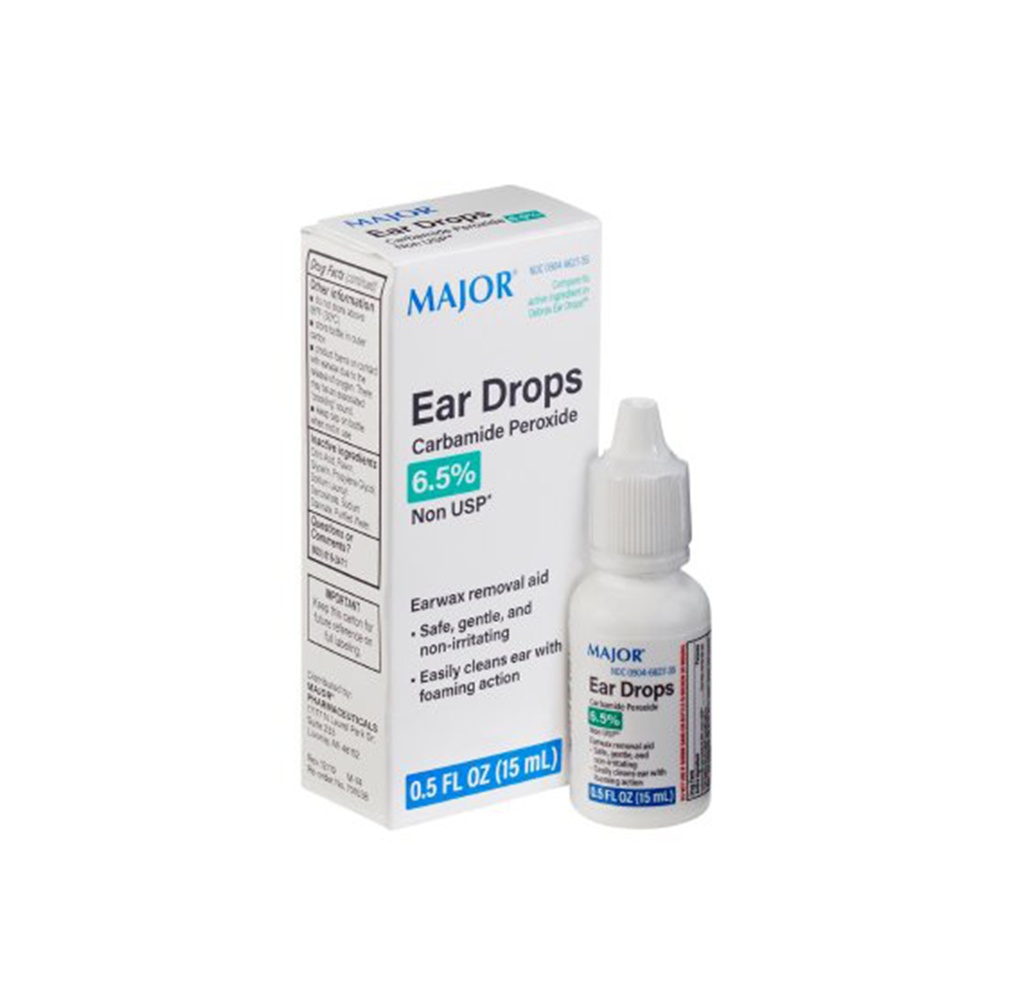 Major Pharmaceuticals Carbamide Peroxide Ear Drops 