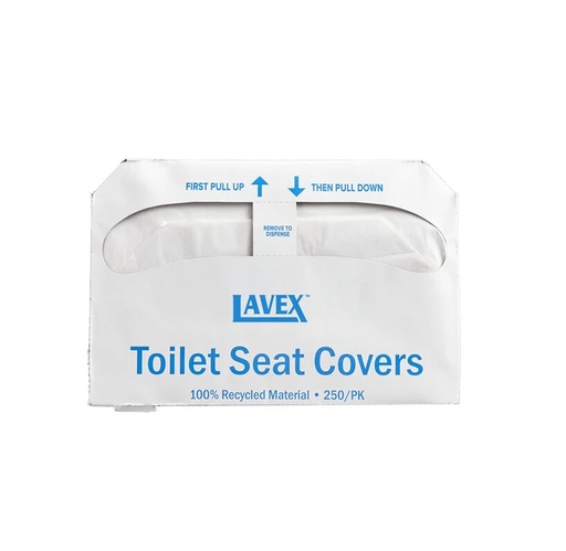 [500TSCOVER] Lavex Half Fold Paper Toilet Seat Covers