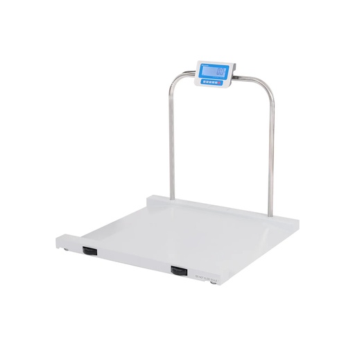 [810036380263] Brecknell Electronic Wheelchair Scale, 1000Lb Capacity