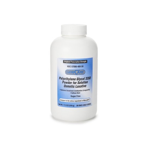 [OTC194] Geri Care Polyethylene Glycol Powder, 17.9oz