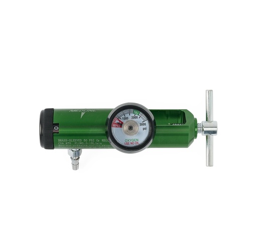 [HCS8715M] Medline Oxygen Regulator, 0-15 LPM, CGA 870 Connection