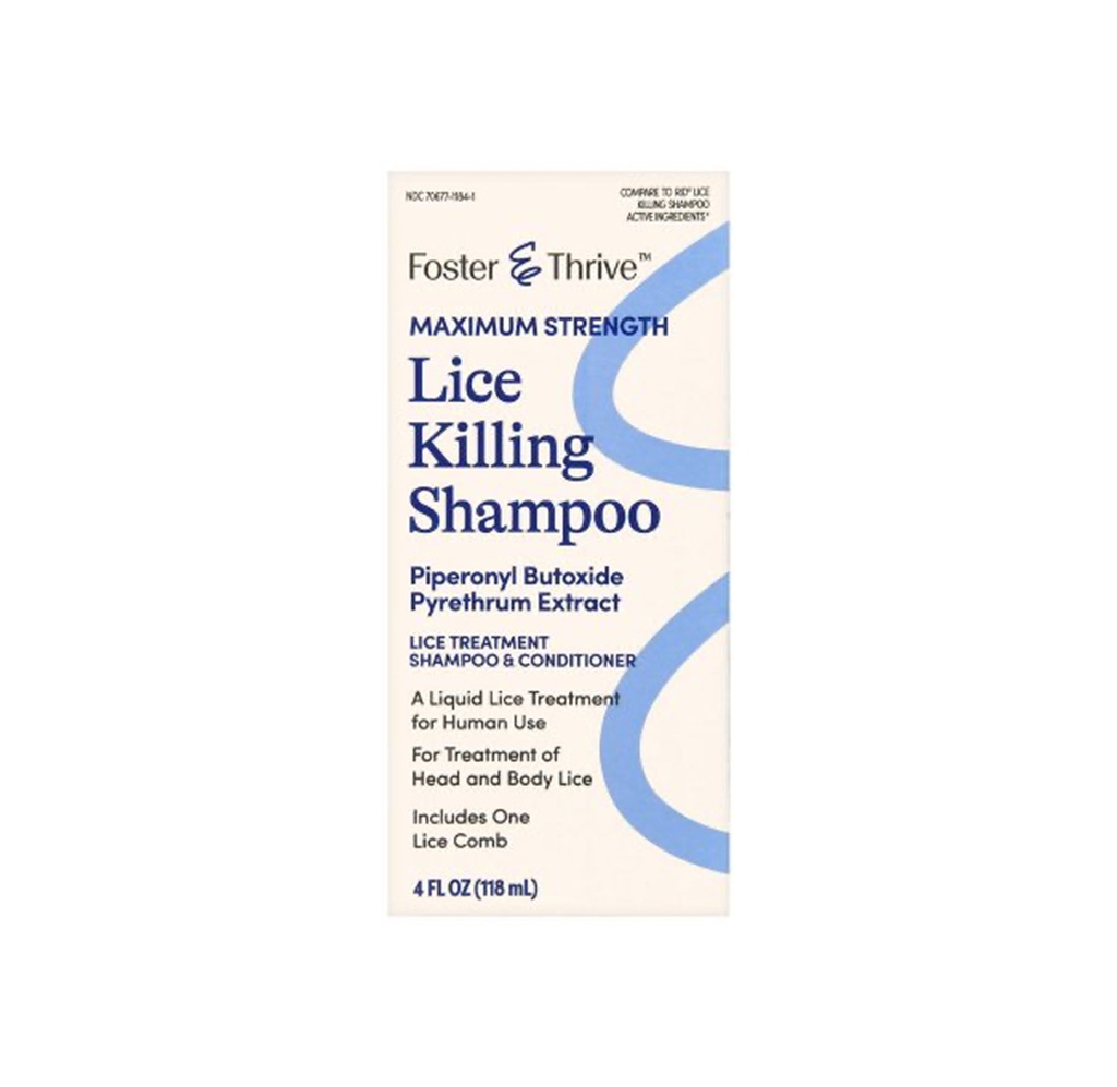 Foster & Thrive Lice Shampoo, 4oz