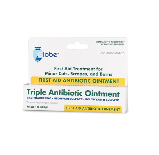 [4005-FBA] Globe Triple Antibiotic Ointment, 1oz.