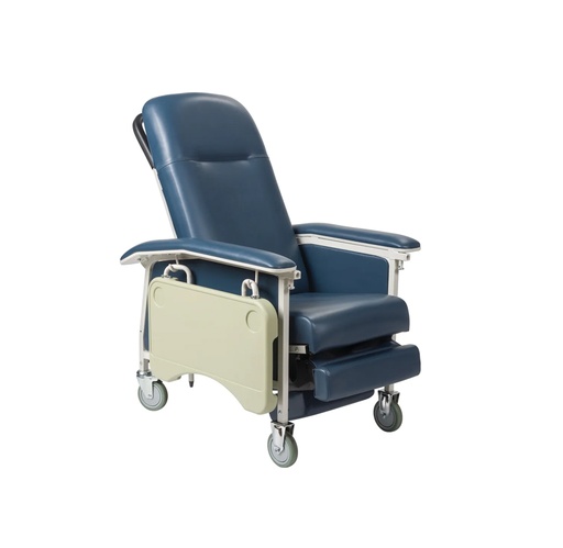 [37WRY] Panacea Standard 3-Position Recliner, Blue