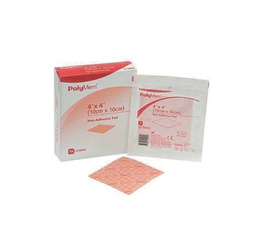 [5124] Ferris PolyMem Non-Adhesive QuadraFoam Dressing 4"x12.5