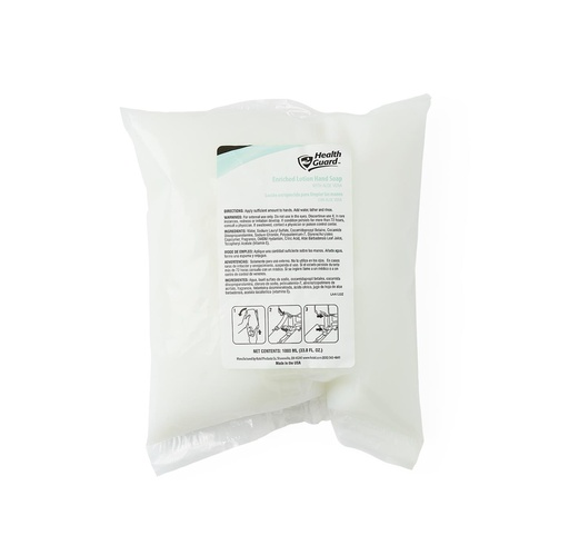 [51-MSC098103] HealthGuard Enriched Lotion Hand Soap, 1,000 mL