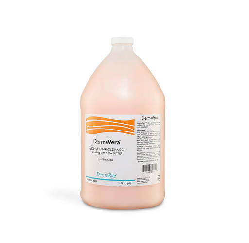 [21-0017] DermaRite DermaVera Shampoo and Body Wash, 1 Gal
