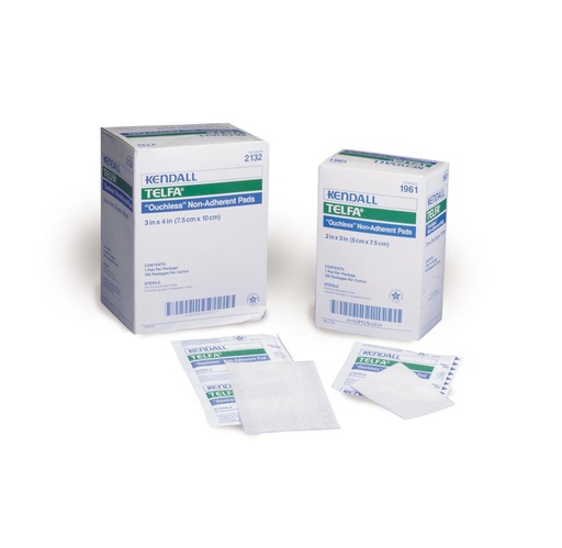 [1050] Kendall Telfa Ouchless Nonadherent Dressing, 3"x4"