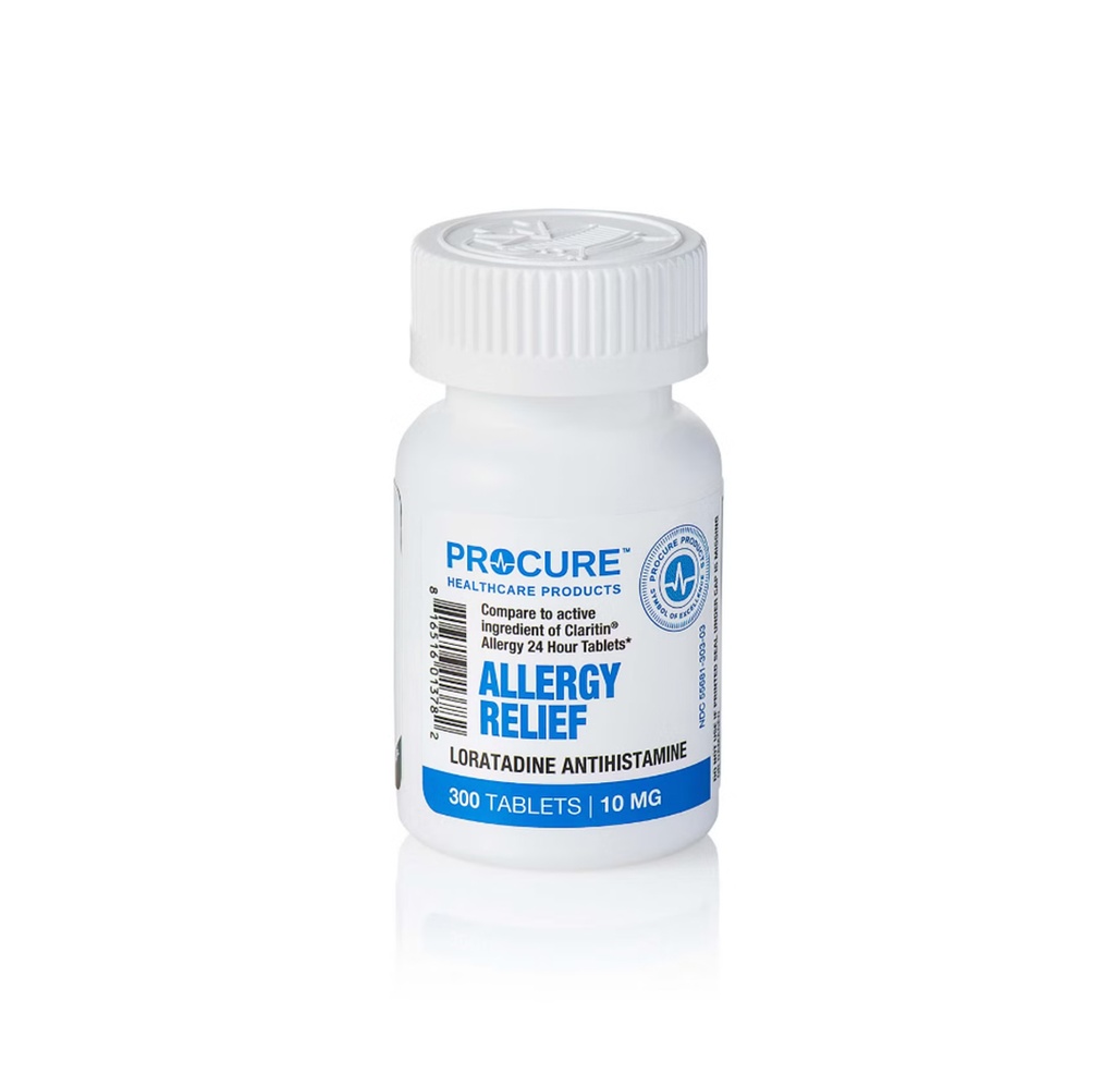 ProCure Loratadine Allergy Relief Tablets, 10 mg