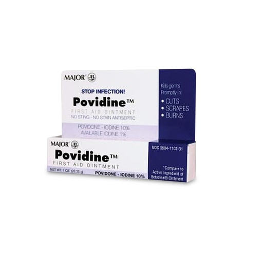 [00536-1271-80] Major Pharmaceutical Povidone-Iodine 10% Ointment
