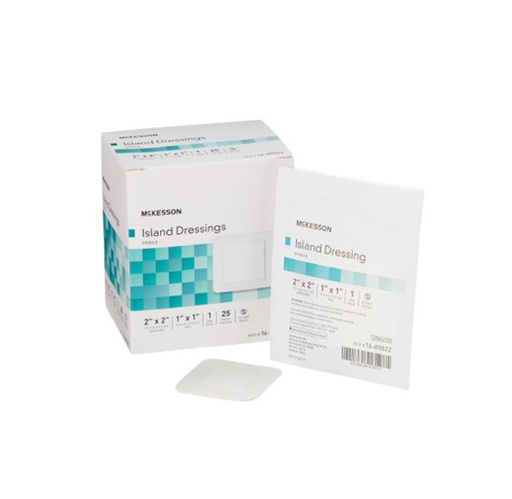 [16-89022] McKesson Island Wound Dressing, 2"x2" 