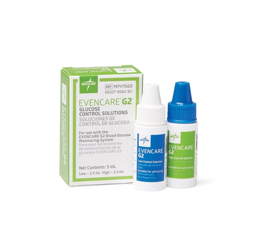 [MPH1560Z] High and Low Control Solutions for All EvenCare G2 Meters, 2.5mL