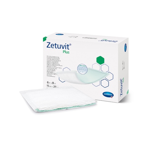 [413112] Hartmann Zetuvit Plus Super Absorbent Dressing, 6"x8"
