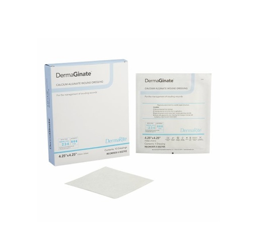 [00260E] Dermarite DermaGinate Alginate Wound Dressing 2”x2"