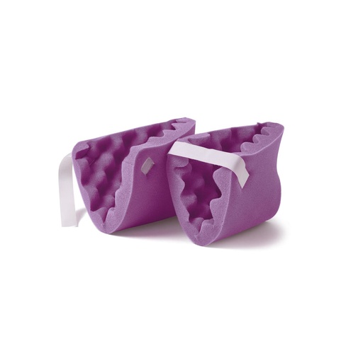 [81440] Medline Convoluted Foam Heel Protectors