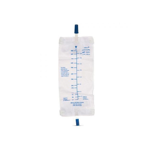 [AS307N] Amsino Urinary Leg Bags, 900mL