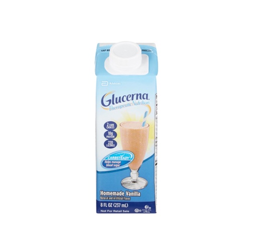 [A-64922] Glucerna Nutritional Supplement, Vanilla 