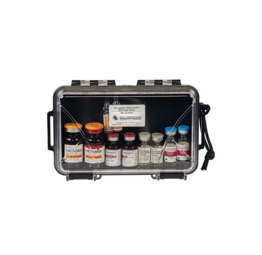 [ZZ-0259] North American Rescue Medication Storage Case, Clear