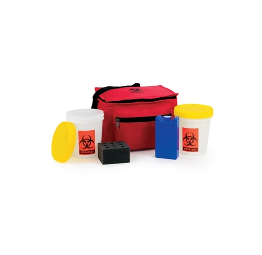 [531796] Hopkins Medical Deluxe Insulated Biohazard Specimen Transport System