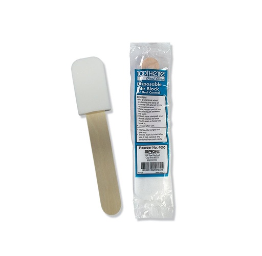 [4000] Sage Products Bite Block With Handle