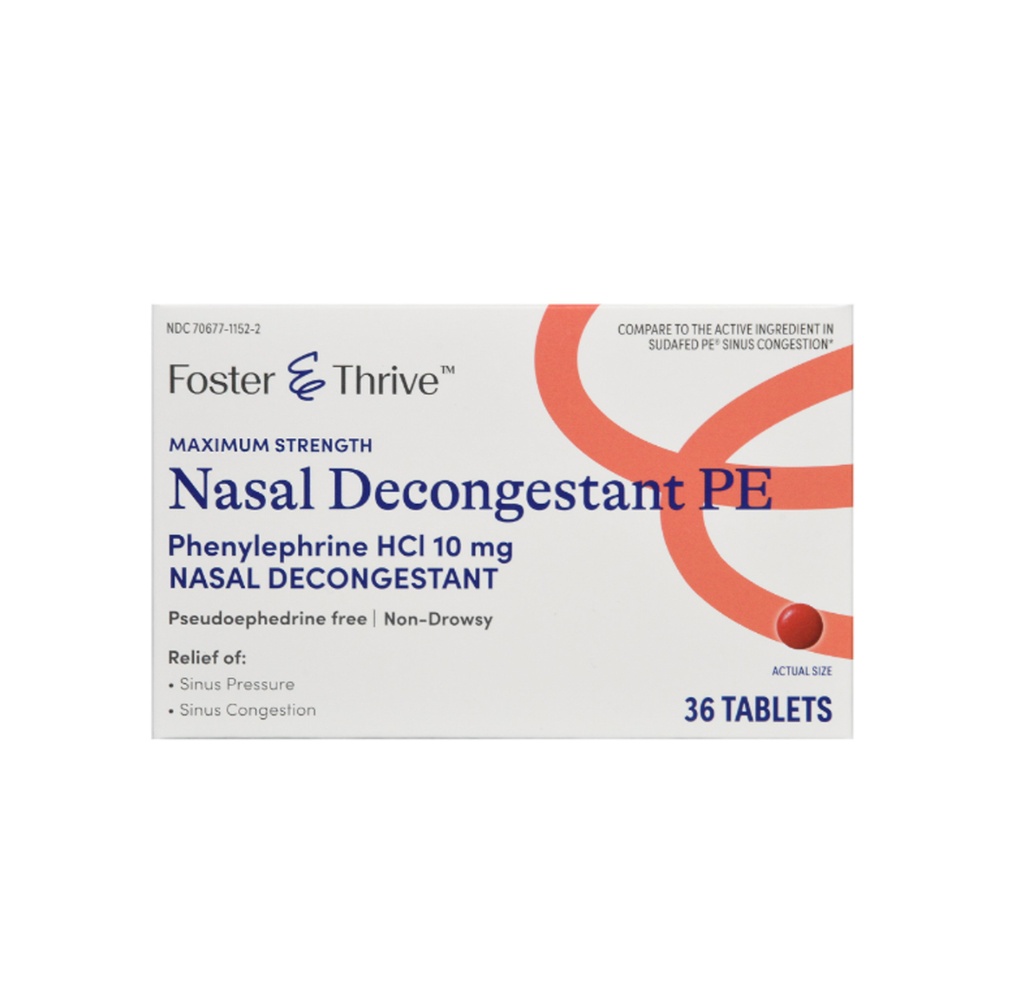 Foster & Thrive Phenylephrine HCI, 10 mg