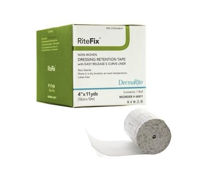[68411] DermaRite Self-Adhesive Retention Tape, 4"