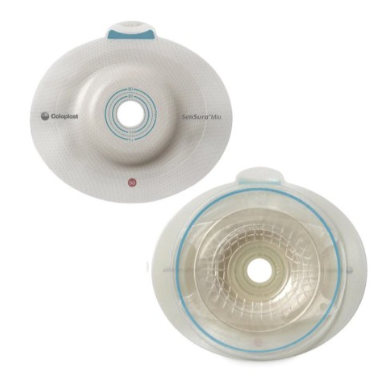 [16921] Coloplast SenSura Mio Two-Piece Ostomy Skin Barrier, Convex Light, 5/8" to 1-3/16"