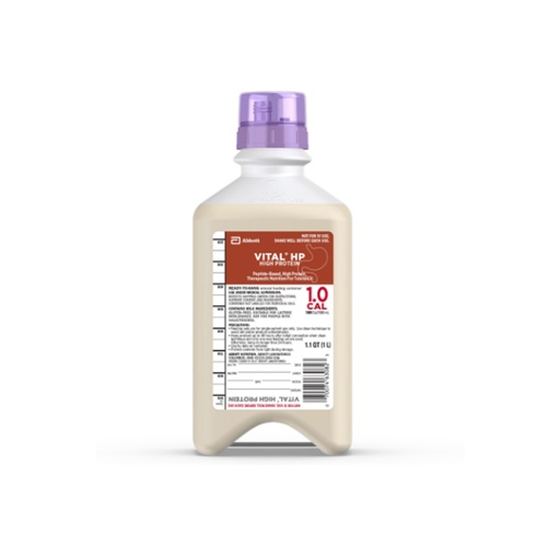 [91-63081] Vital HP 1.0 Tube Feeding Formula 1,000mL/33.8oz RTH 