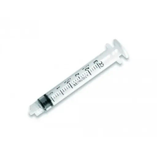 [1180300777] Cardinal Monoject Sterile Luer Lock Syringe, 3mL