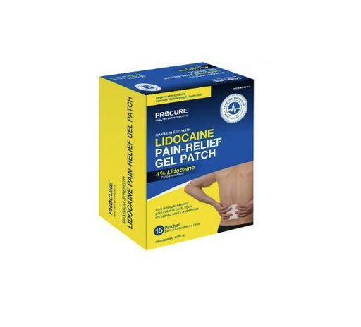 [PCPL15] ProCure 4% Lidocaine Patches