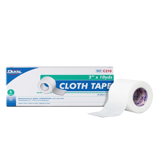 [C210] Dukal Cloth Surgical Tape, 2”