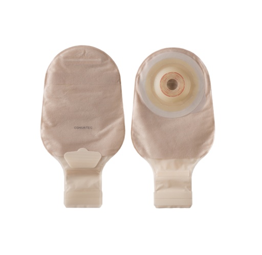 [421619] ConvaTec Esteem Flex One-Piece Ostomy Drainable Pouch, 8.5" L. Convex, Trim to Fit 13/16 to 1-3/8" Stoma