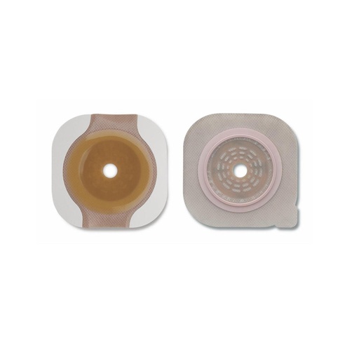 [14604] Hollister New Image  Flextend Trim to Fit, Extended Wear Adhesive Tape 70 mm Flange Blue Code System Hydrocolloid Up to 2-1/4 Inch Opening