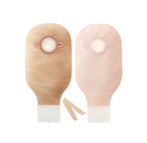 [18103] Hollister New Image Two-Piece System Drainable Colostomy Pouch, 12" L, 2.25" Stoma