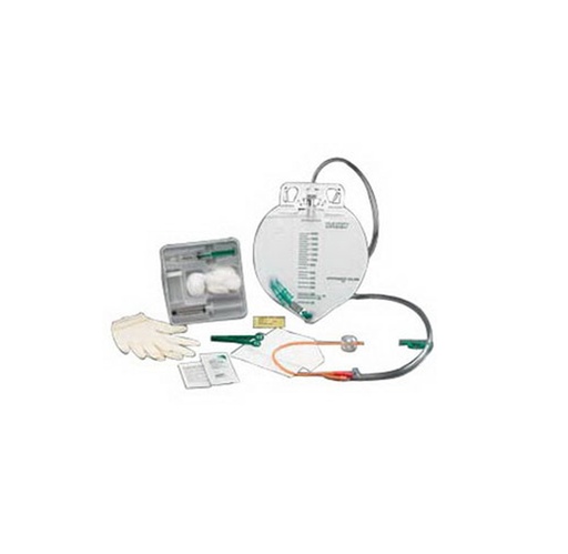 [899616] Bard Lubricath Indwelling Catheter Tray, 16Fr, 10cc
