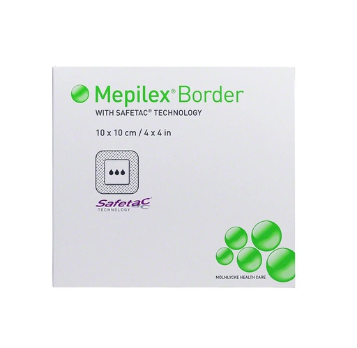 [395390] Mepilex AG Silver Foam Dressing 4"x4"