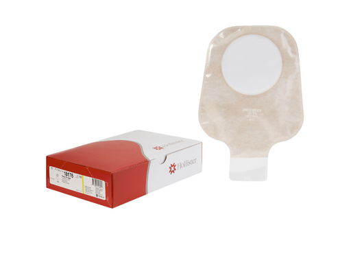 [18176] Hollister New Image Two-Piece System Drainable Colostomy Pouch, 12"