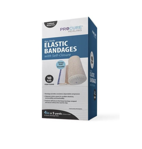 [PCAB400] ProCure Elastic Bandage, 4"