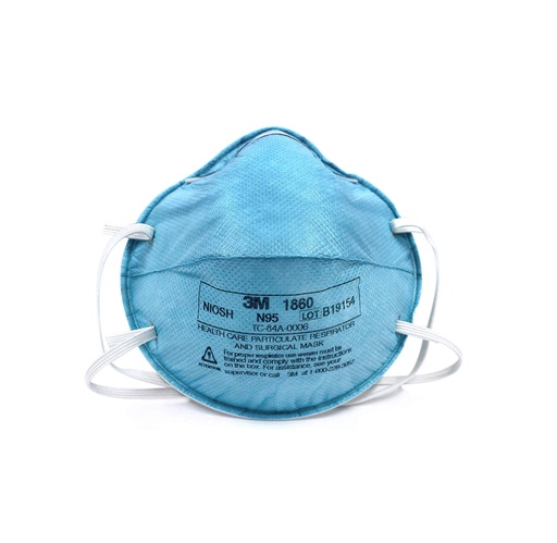 [1860S] 3M 1860S N95 Respirator, Small