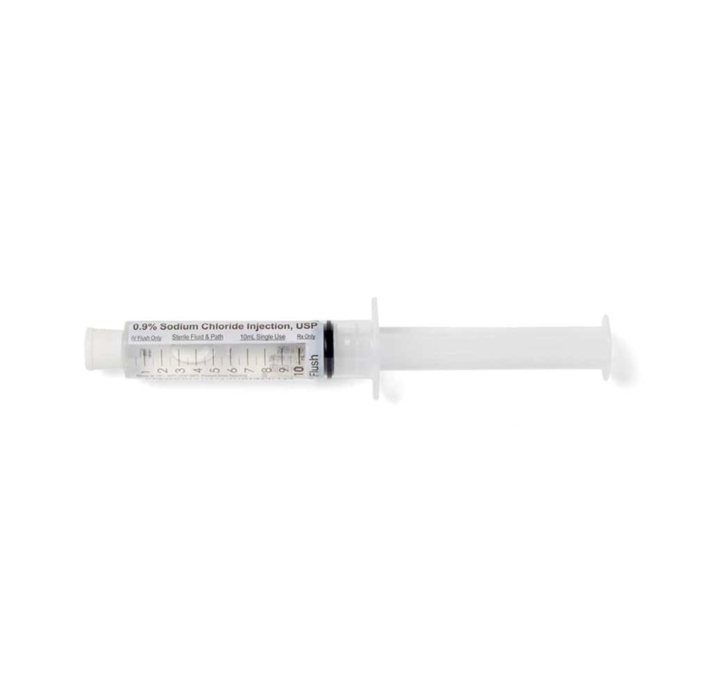 Medline Prefilled Saline Flush Syringe, 10mL