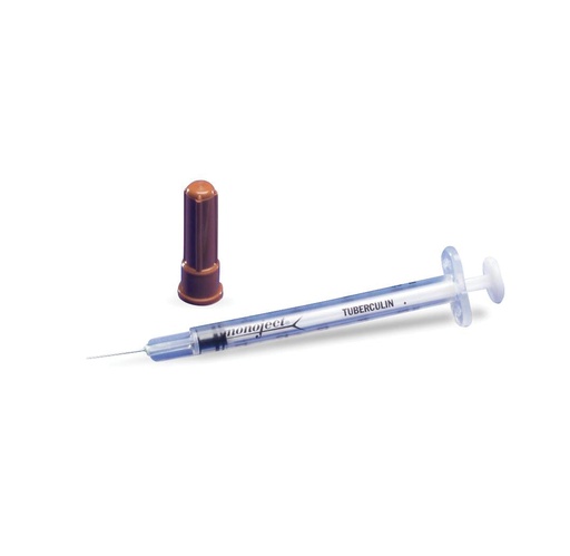 [681180100555] Monoject Standard Tuberculin Syringes, 1mL