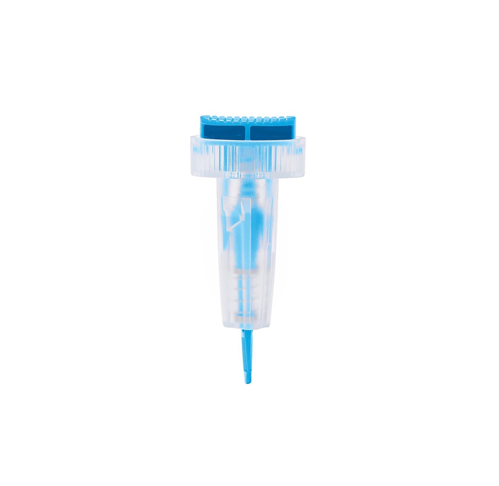 Medline Sterile Safety Lancet with Push-Button Activation, 28G x 1.6mm