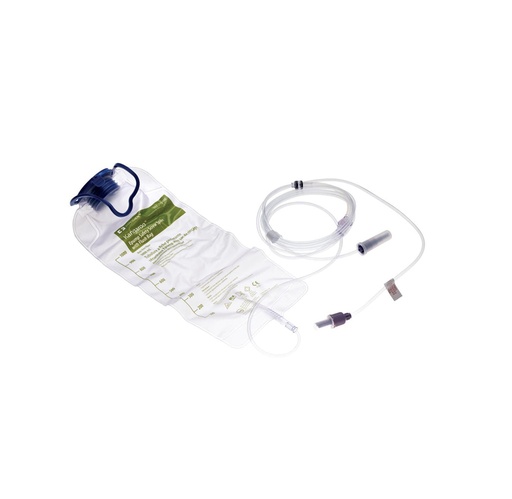 [775100] Kangaroo ePump Safety Screw Spike with Flush Bag 1000mL